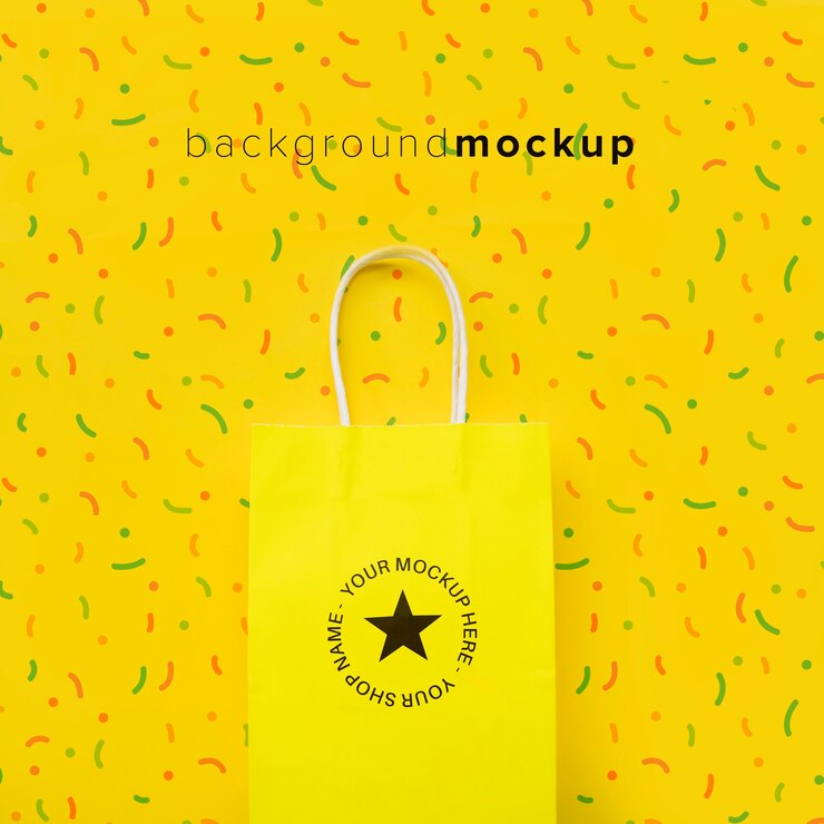 PSD bag with sale campaign design