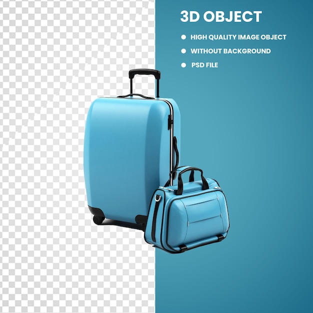 PSD baggage suitcase luggage