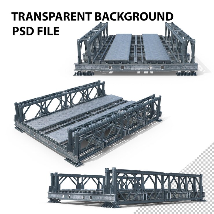 PSD bailey bridge construction png