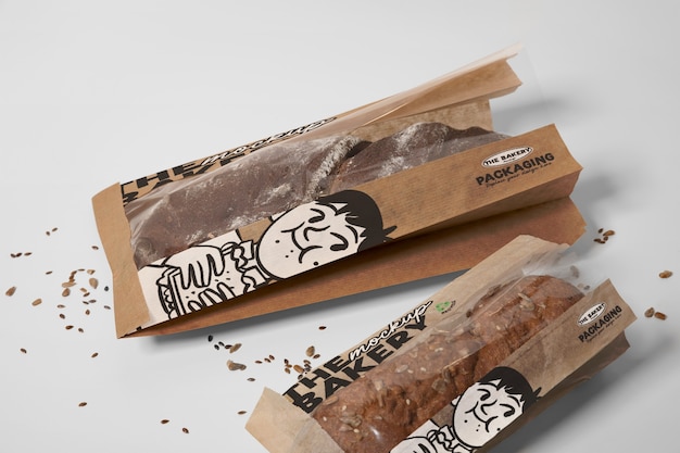 bakery branding mockup design