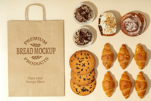 PSD bakery goods and bread mock-up