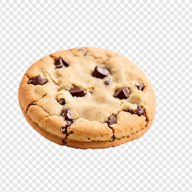 Baking delicious chocolate chip cookies png isolated on transparent background premium psd