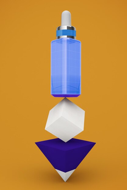 Balanced dropper bottle