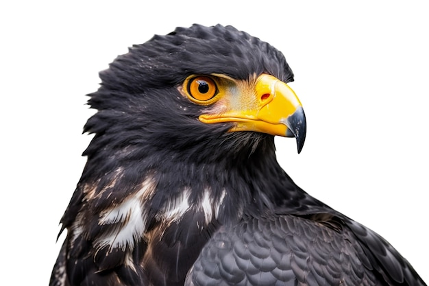 PSD aquila americana calva isolata