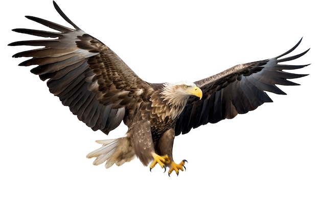 PSD bald american eagle isolated