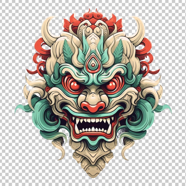 Balinese mascot logo