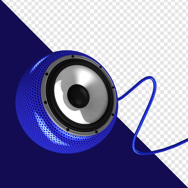 PSD ball speaker 3d