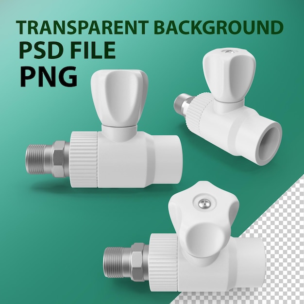 PSD ball valve for radiators png