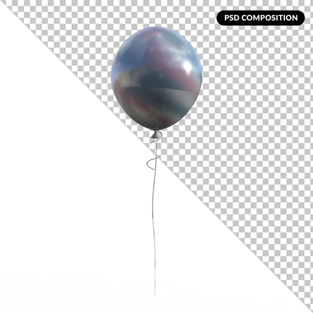 Ballon geïsoleerd 3d