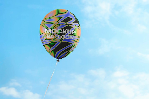 PSD ballon mockup design