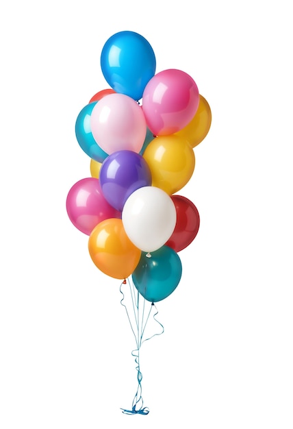 Ballong med vakre farger