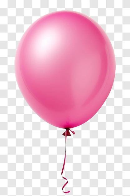 PSD palloncino isolato su sfondo trasparente png