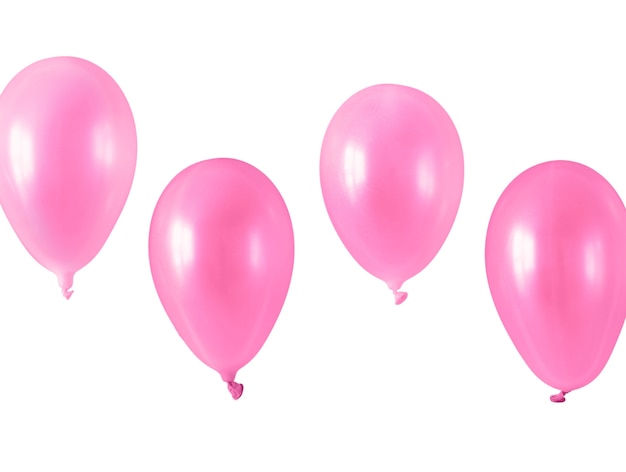 PSD balloons isolated