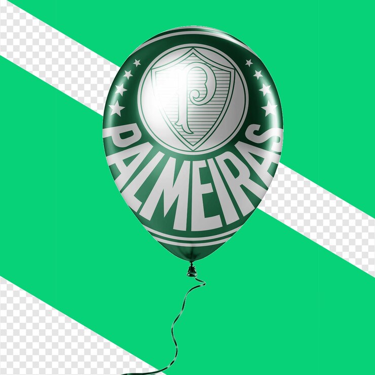 PSD balon palmeiras z logo klubu