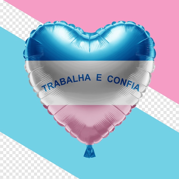 Balon w kształcie serca Espirito Santo