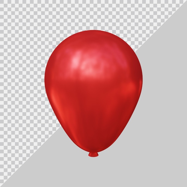 PSD balon w nowoczesnym stylu 3d
