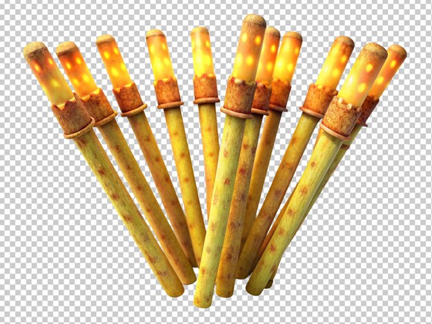 PSD bamboo sticks