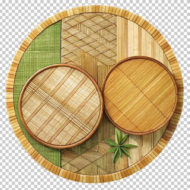 Бамбуковые столовые коврики