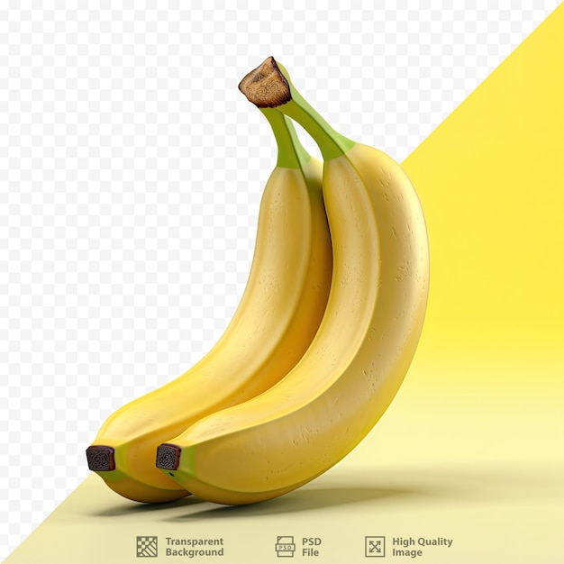 Banaan op donkere ondergrond