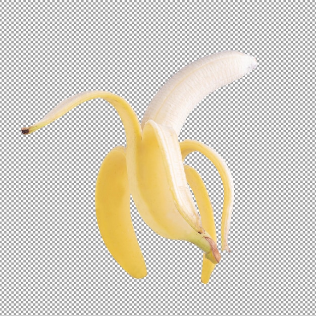 PSD banan wyizolowany na tle alfa
