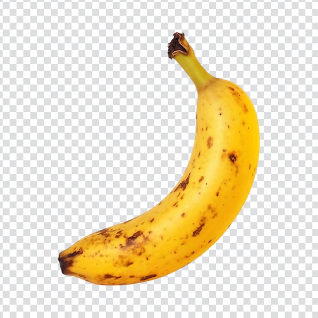 banana image isolated with transparent background