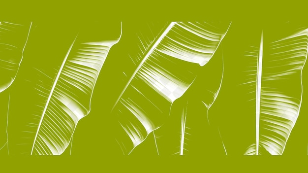 PSD banana leaf ribs texture with vertical aligned and uniform o png creative overlay background decor