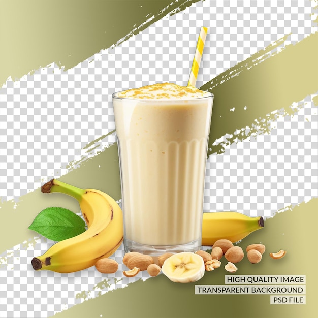 PSD banana shake