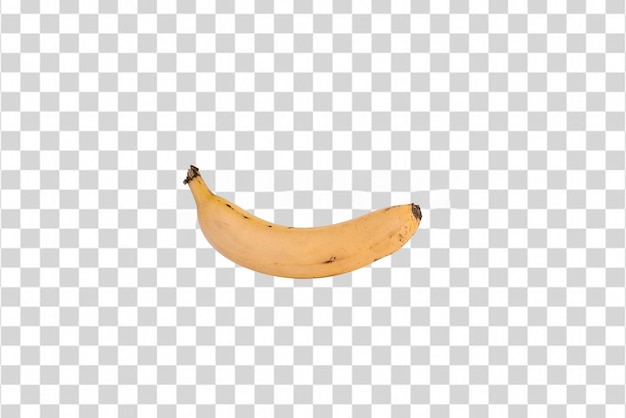 Banana on a transparent background.