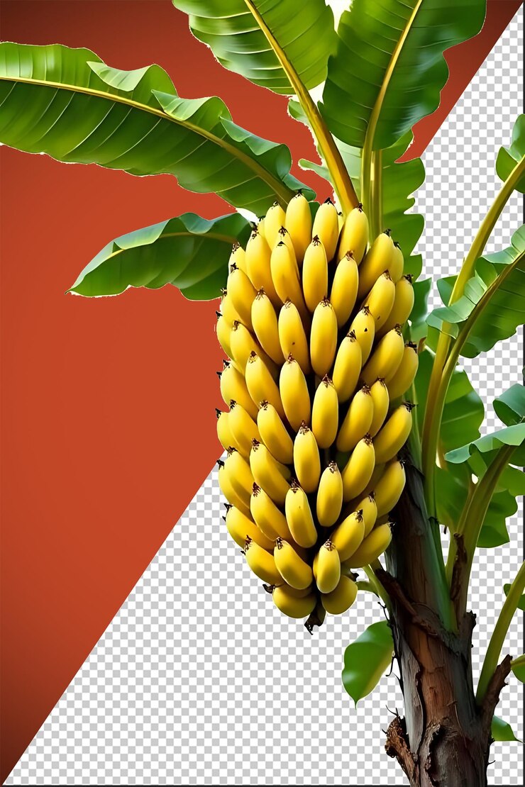 PSD アイが生み出した木のバナナ