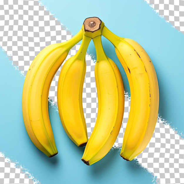 PSD Бананы отображаются на прозрачном фоне