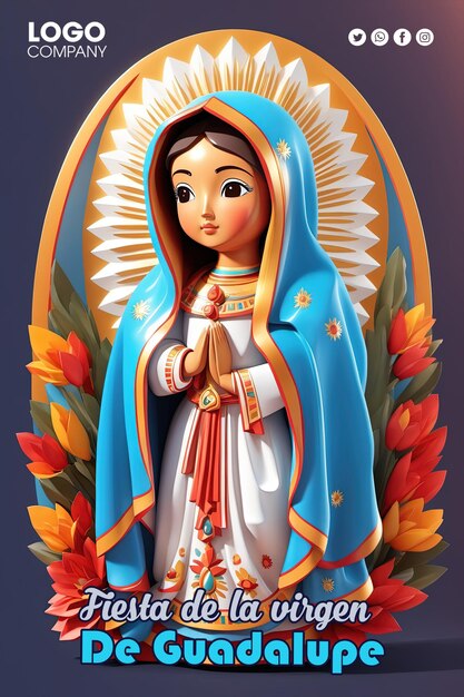 Baner Psd Diadela Virgende Guadalupe