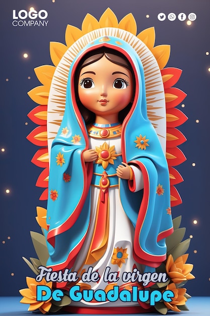 Baner Psd Diadela Virgende Guadalupe