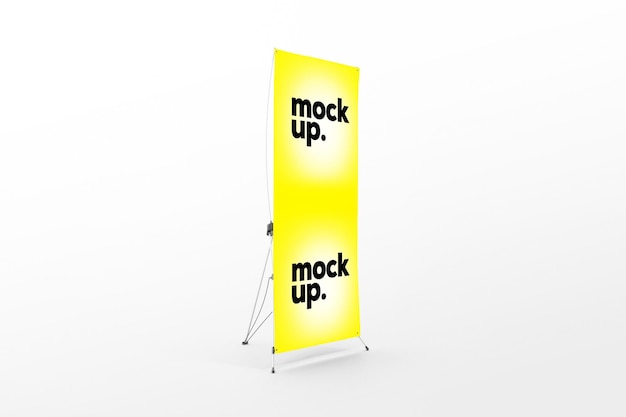 Baner reklamowy w rolce Makieta szablonu PSD