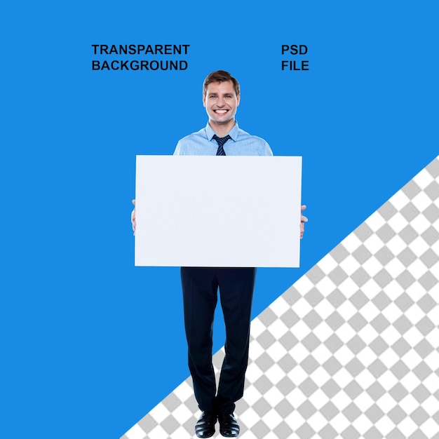 Baner reklamowy z przezroczystym, odizolowanym tłem