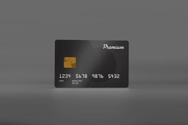 Mockup di carte bancarie