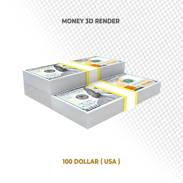 Bankbiljetten van honderd dollar