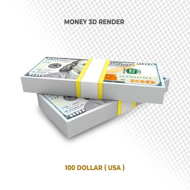 Bankbiljetten van honderd dollar