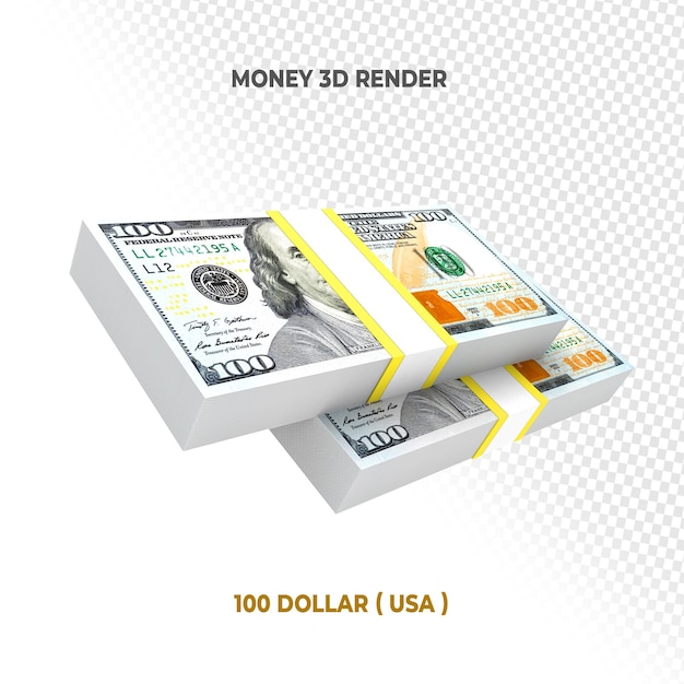 Bankbiljetten van honderd dollar