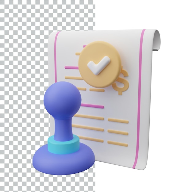 Banking 3D Icon Set rendering design illustration