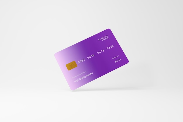 Banking Card PSD Showcase