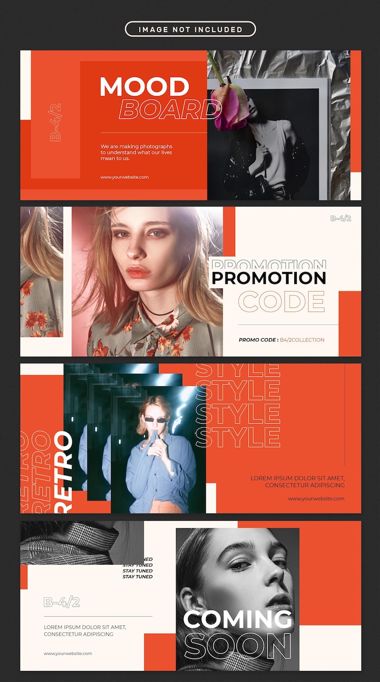 PSD banner met mode