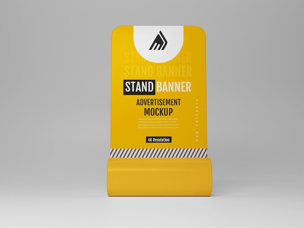 Banner-mockup staan