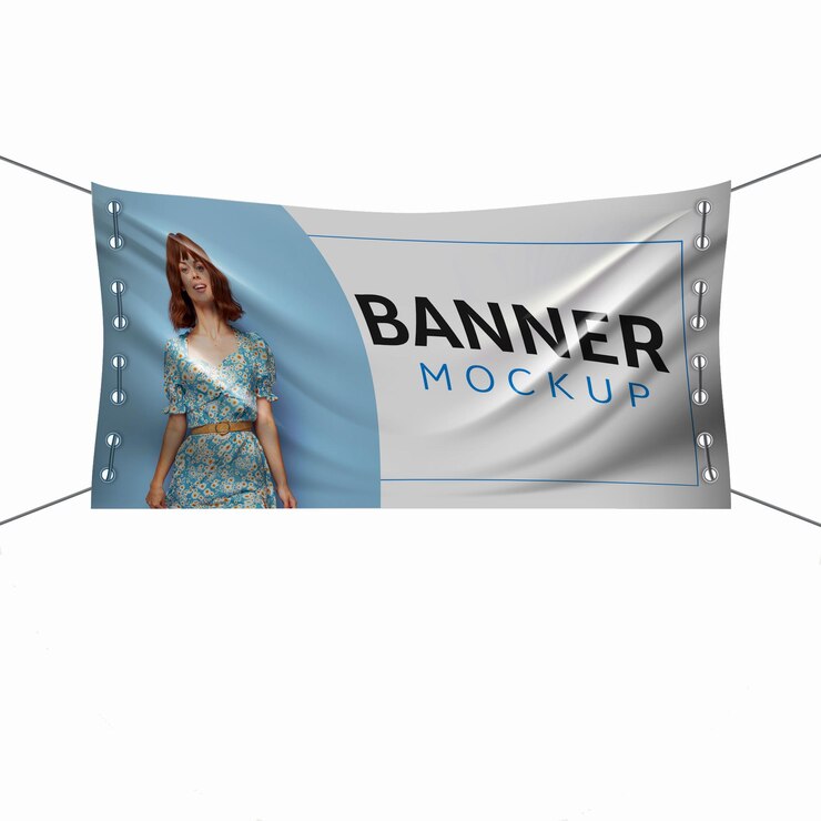 PSD banner mockup