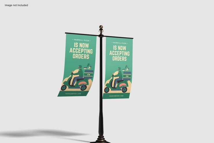 PSD banner mockup