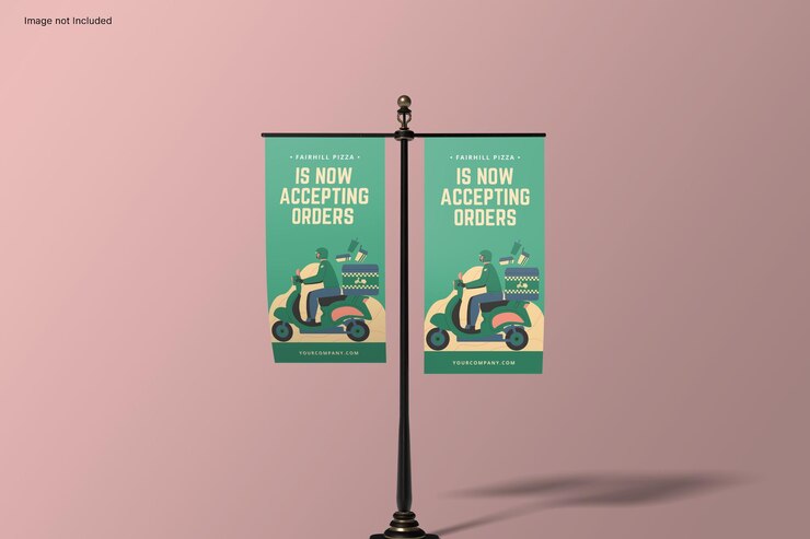 PSD banner mockup
