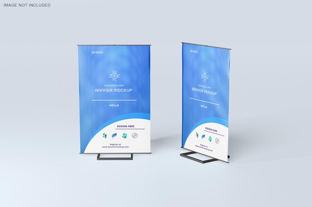 PSD banner mockup