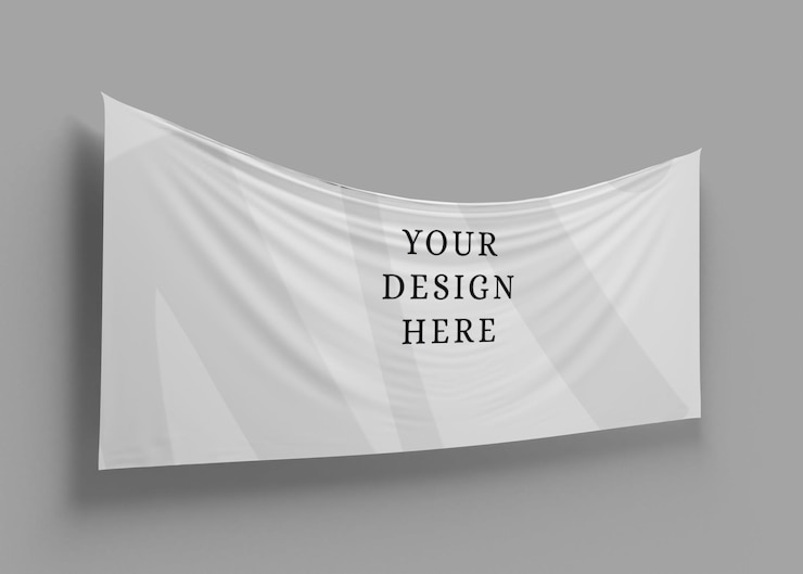 PSD banner van het voedselfestival