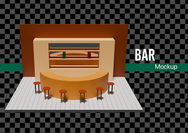 PSD bar interior