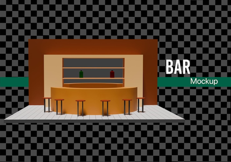 PSD bar interior