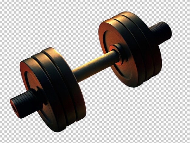 Barbell 3d illustratie